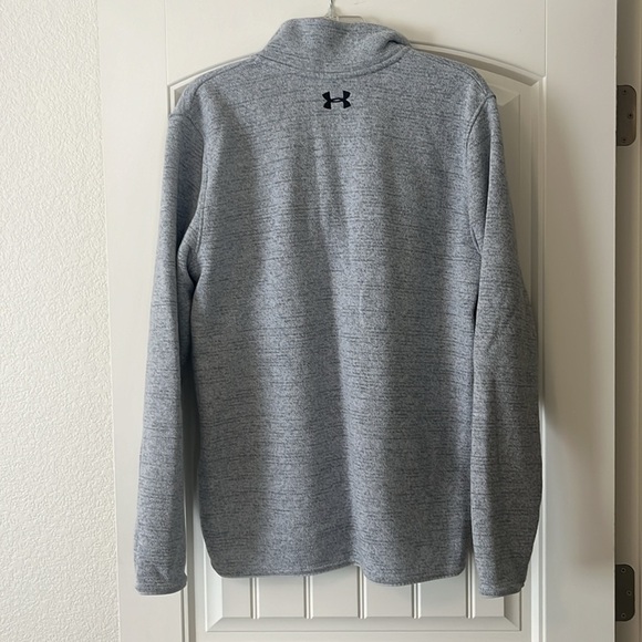 Men’s Under Armour Quarter Snap Up Pullover - Picture 7 of 8